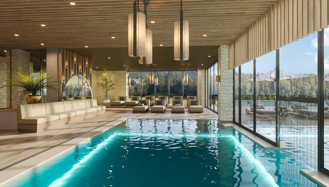 Swimming Pool Wellness area